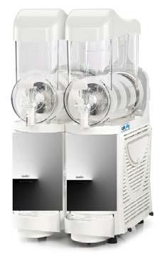 CRYSTAL 10*2 GRANIZADORA c/luz BLANCA 10+10L