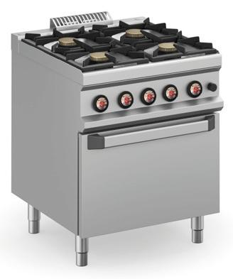 GMFB711AFGXL COCINA 4F CON HORNO ELECTRICO