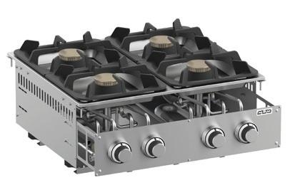 COCINA DE GAS DE 4 FUEGOS