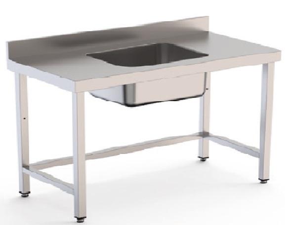 TPA 247 CHEF PREPARATION TABLE 700 WITHOUT SHELF