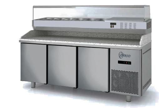 MCG 2000 GR TABLE GN WITH GRANITE  COUNTER AND 3 DOORS (+)