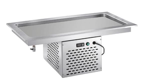 PFBM2 PLACA FRIA BUFFET 2 GN 1/1 H30 C/MOTOR